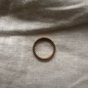 Duo Beaded Stacker Ring - Size 7 - Mejuri